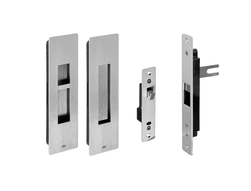 מנעול הזזה מגנטי מלבני נרוסטה